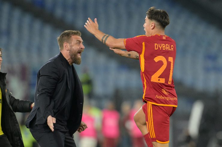 Totti ritorna alla Roma: Dybala e De Rossi decisivi