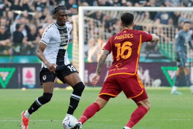 Probabili Formazioni Udinese Roma Nuovo Cambio In Attacco