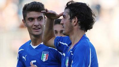 Il numero 5 dell'Italia Under 21 Luca Antei