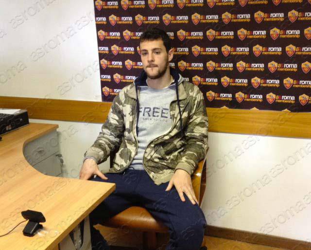 Mattia Destro durante la videochat