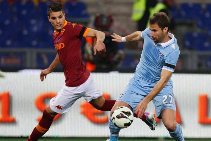 AS Roma v S.S. Lazio - Serie A