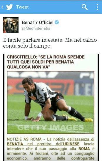 twwet benatia