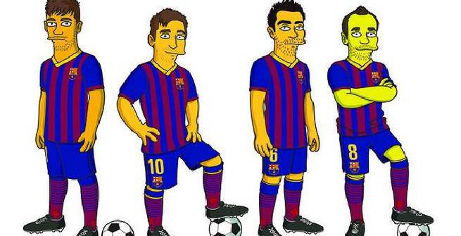 barca simpson