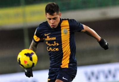 Iturbe in maglia Hellas