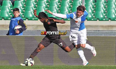 Chievo-Roma azione Gervinho