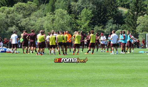 Allenamento Roma