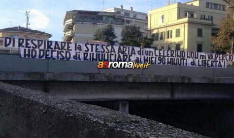 Striscione Tifosi