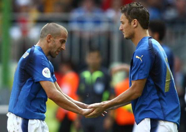 Del Piero e Totti