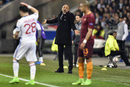 Luciano Spalletti lione roma