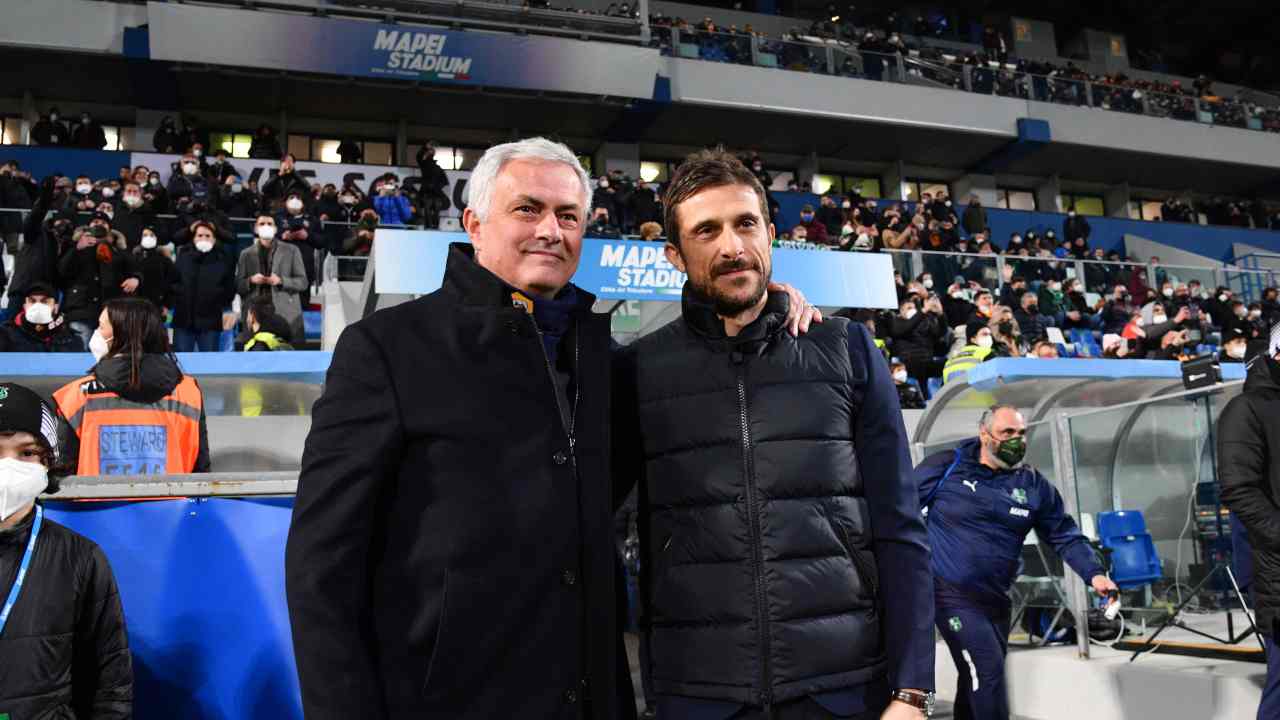 sassuolo-roma dionisi provocazione frecciatina mourinho