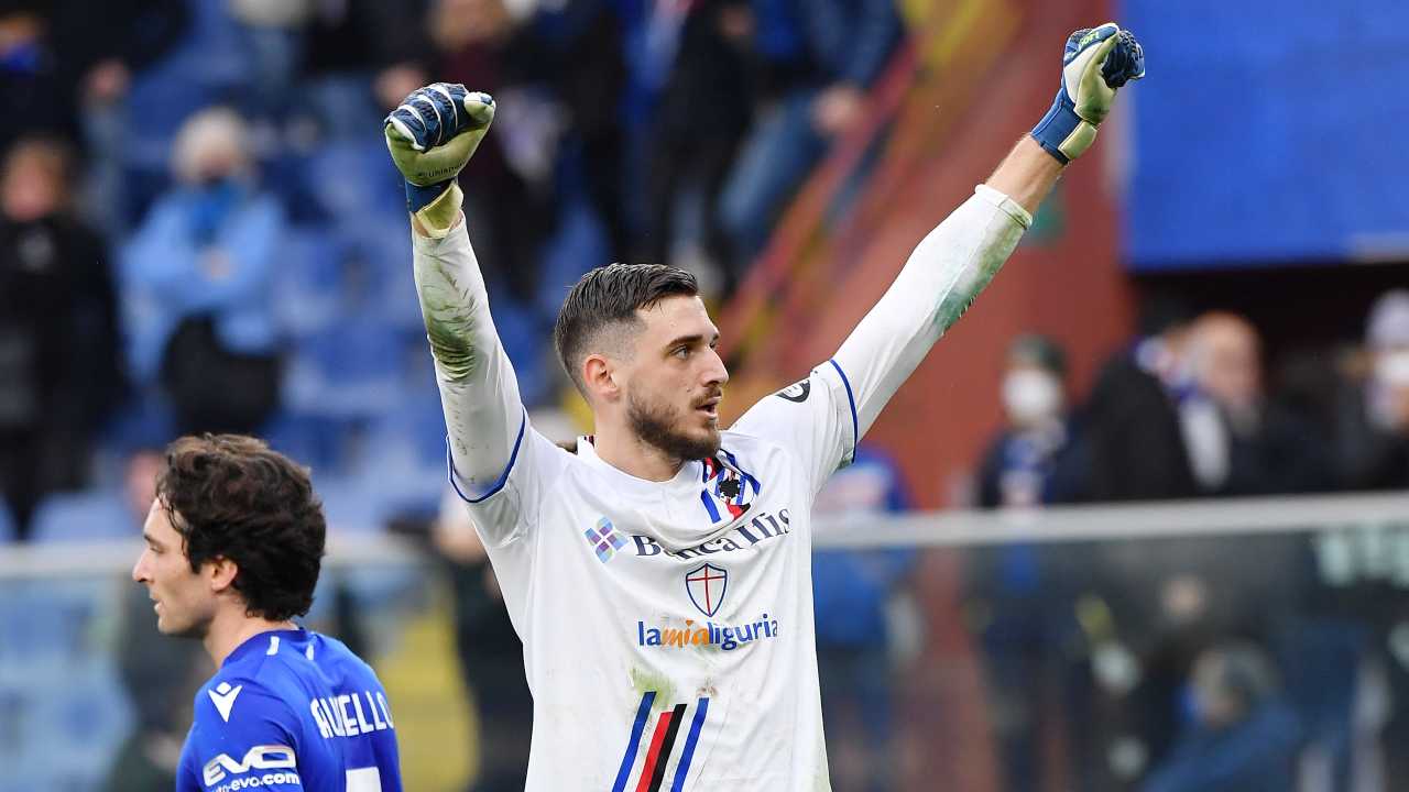 calciomercato roma vice rui patricio falcone sampdoria