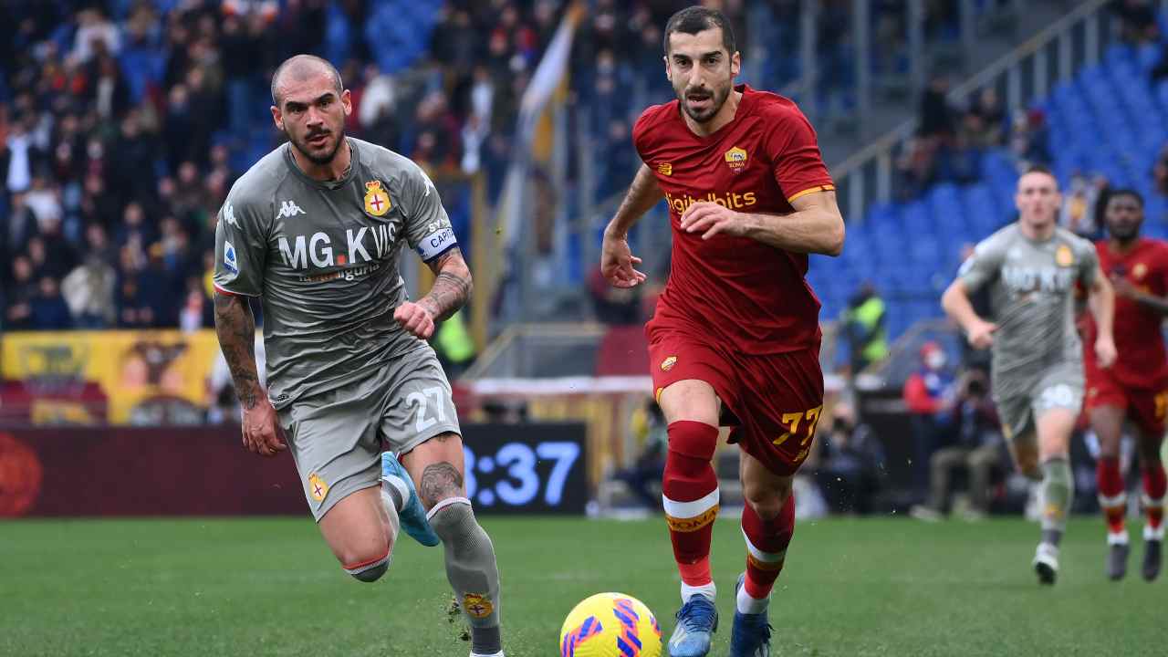 calciomercato roma mkhitaryan ritiro krasnodar direttore sportivo