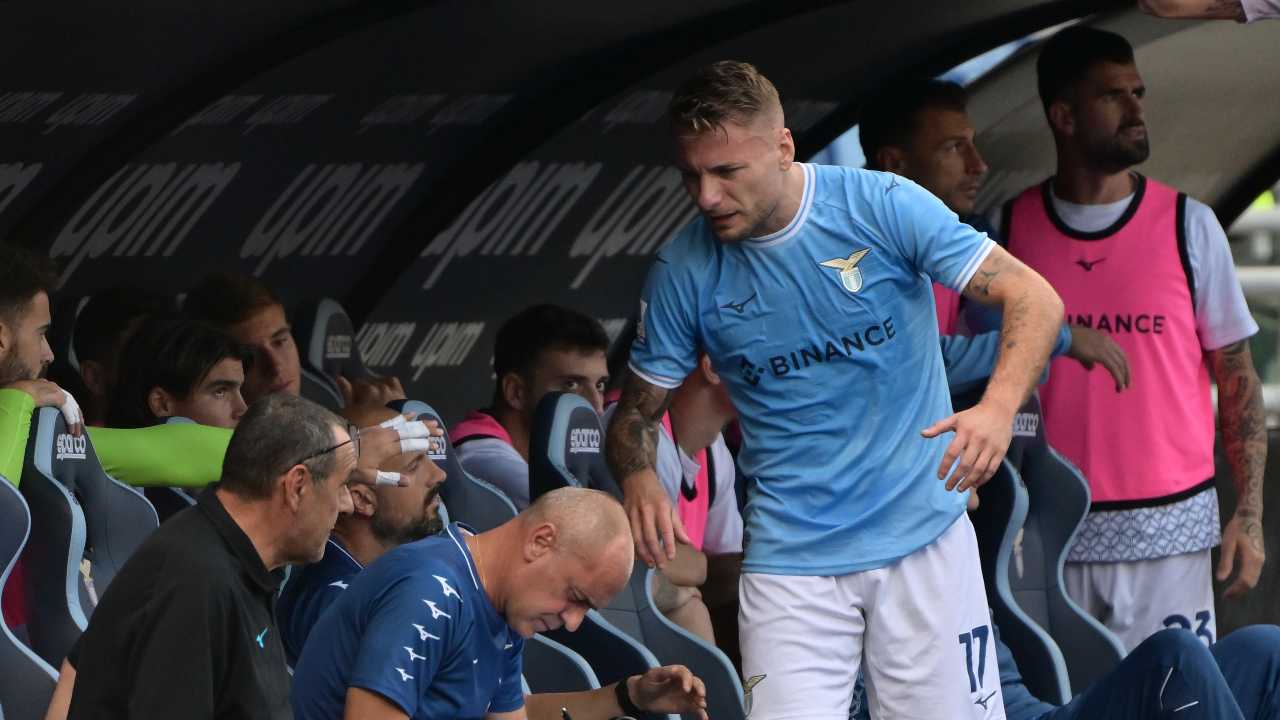 Ciro Immobile infortunio e recupero lampo