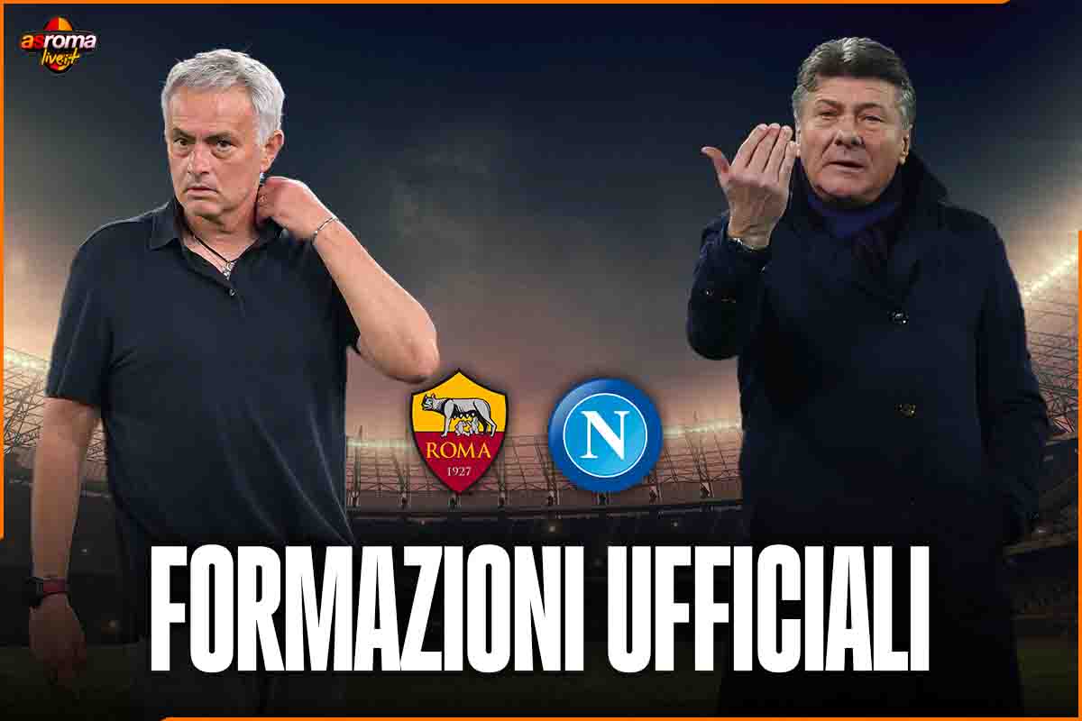 Formazioni Ufficiali Roma Napoli Mourinho Lha Fatto Ancora Sorpresa In Mediana 