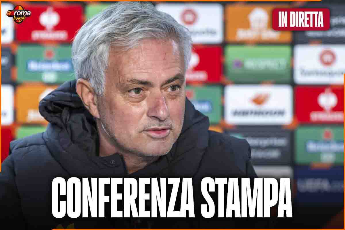 Roma-Sheriff, Mourinho in conferenza stampa | LIVE