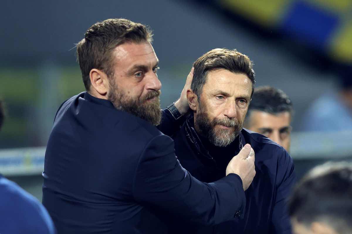 Frosinone-Roma, De Rossi: "Ecco perché ho tolto Lukaku e Huijsen"