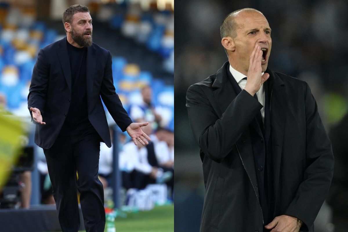 Daniele De Rossi Massimiliano Allegri