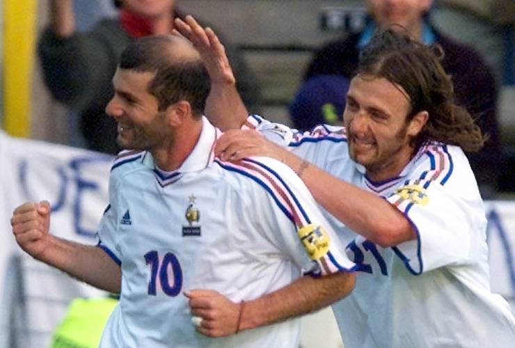 Zidane e Dugarry 