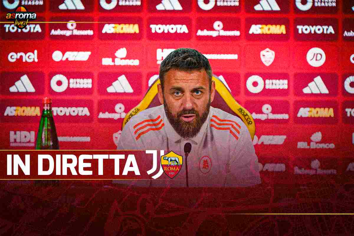 Conferenza stampa De Rossi LIVE