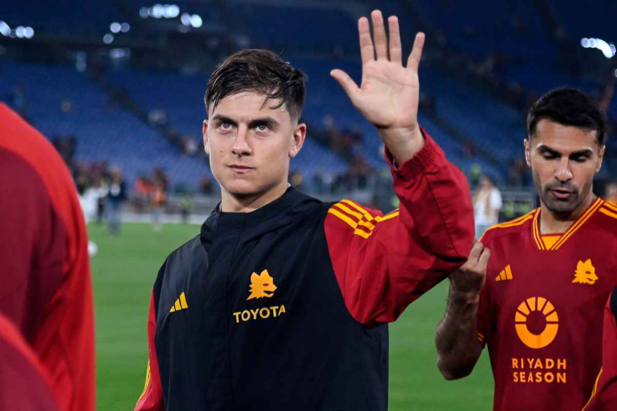 Paulo Dybala lontano dalla Roma