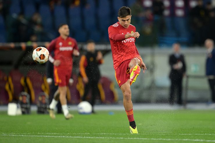 Paulo Dybala allo stadio Olimpico (LaPresse)