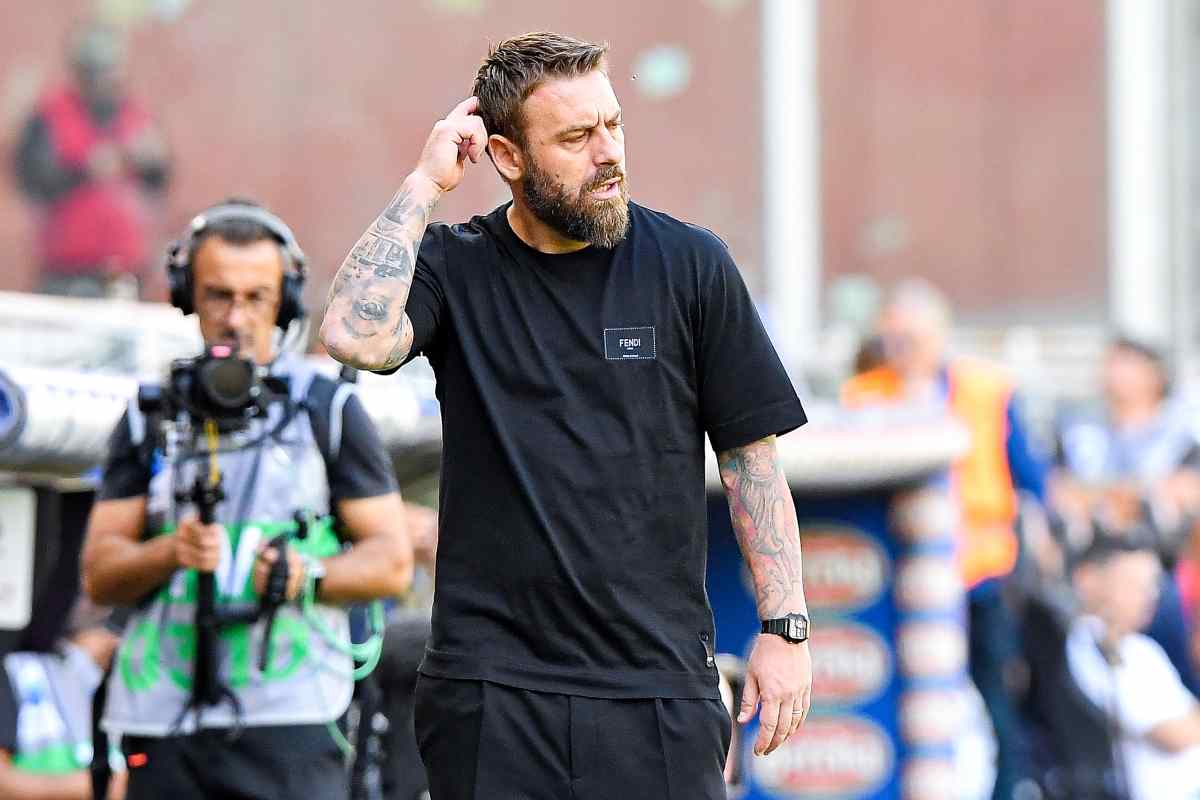 Annuncio di calciomercato sulla Roma di De Rossi 