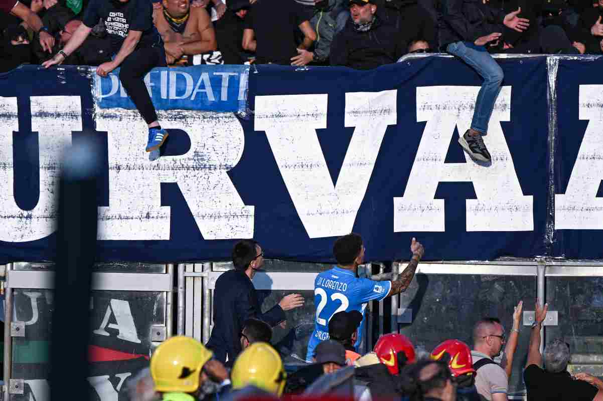 Momenti di tensione in Cagliari-Napoli