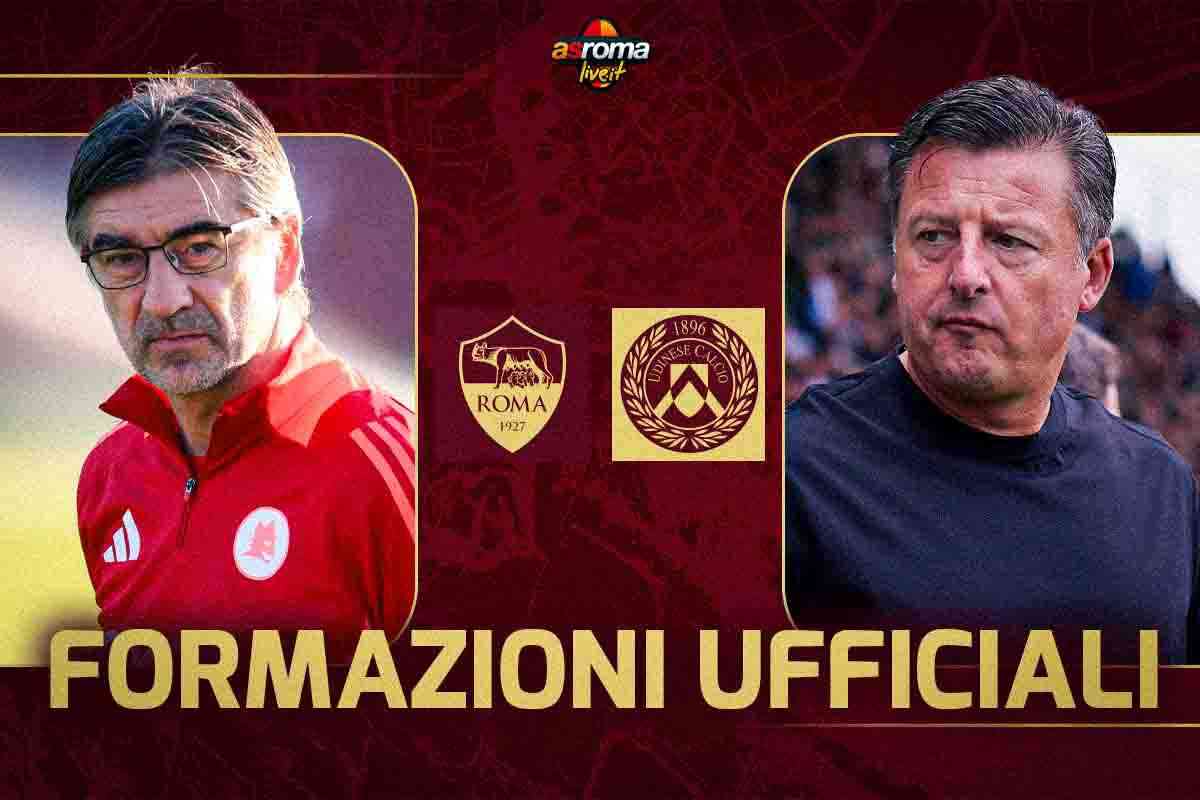 Formazioni ufficiali 