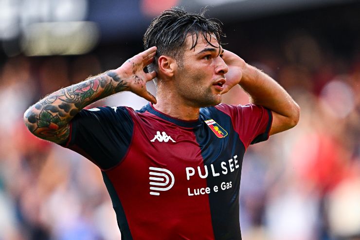 Firma UFFICIALE prima di Genoa Roma