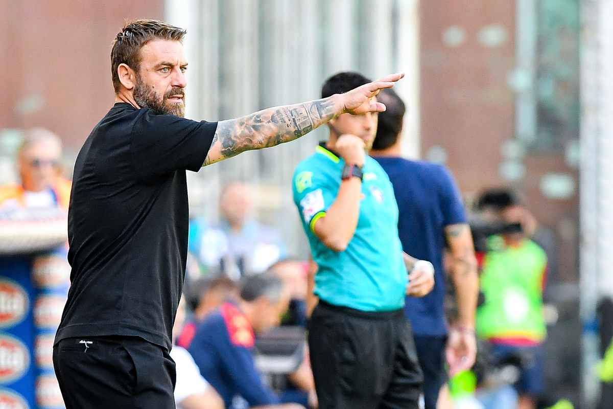 Daniele De Rossi in Genoa-Roma