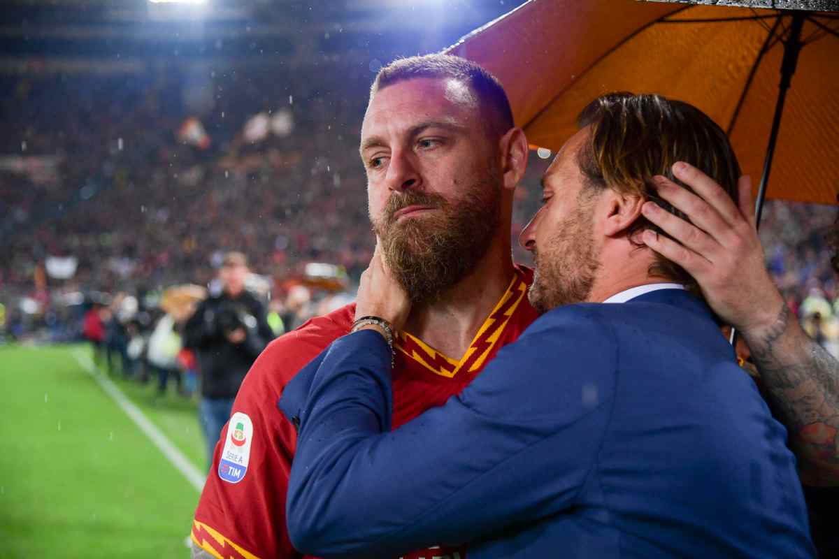 Totti e De Rossi, mancanza di rispetto