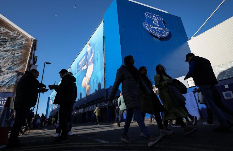 Il Goodison Park, casa dell'Everton