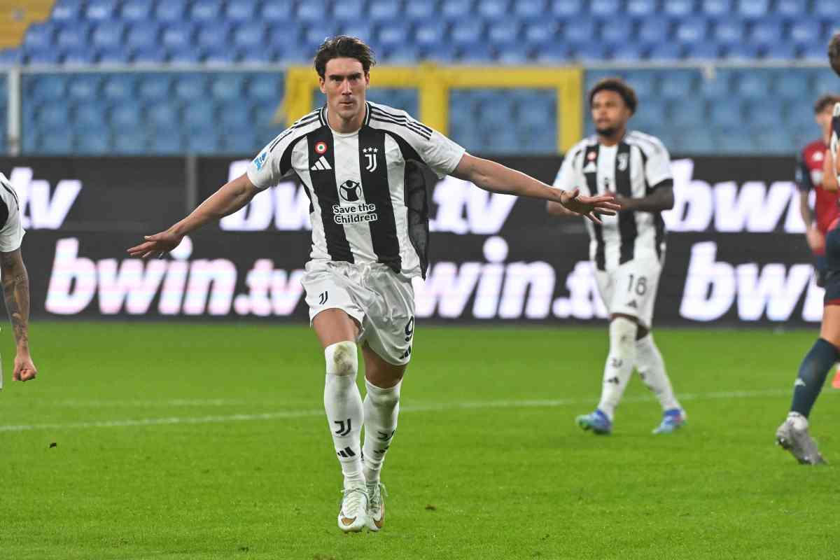 La Juve saluta Vlahovic