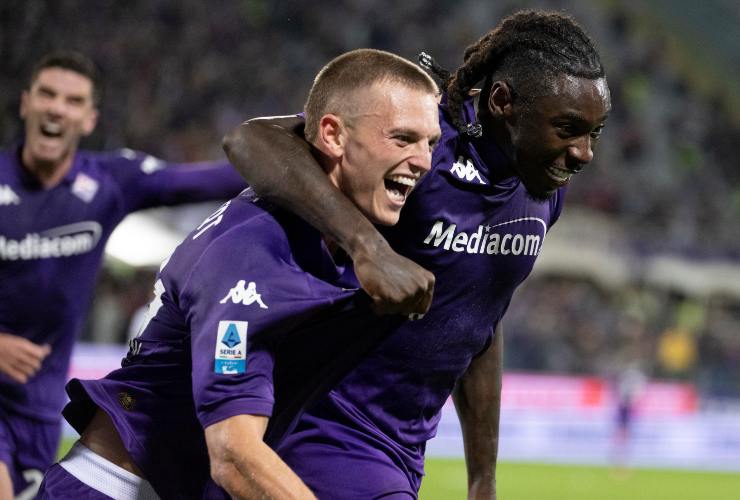 Albert Gudmundsson e Moise Kean