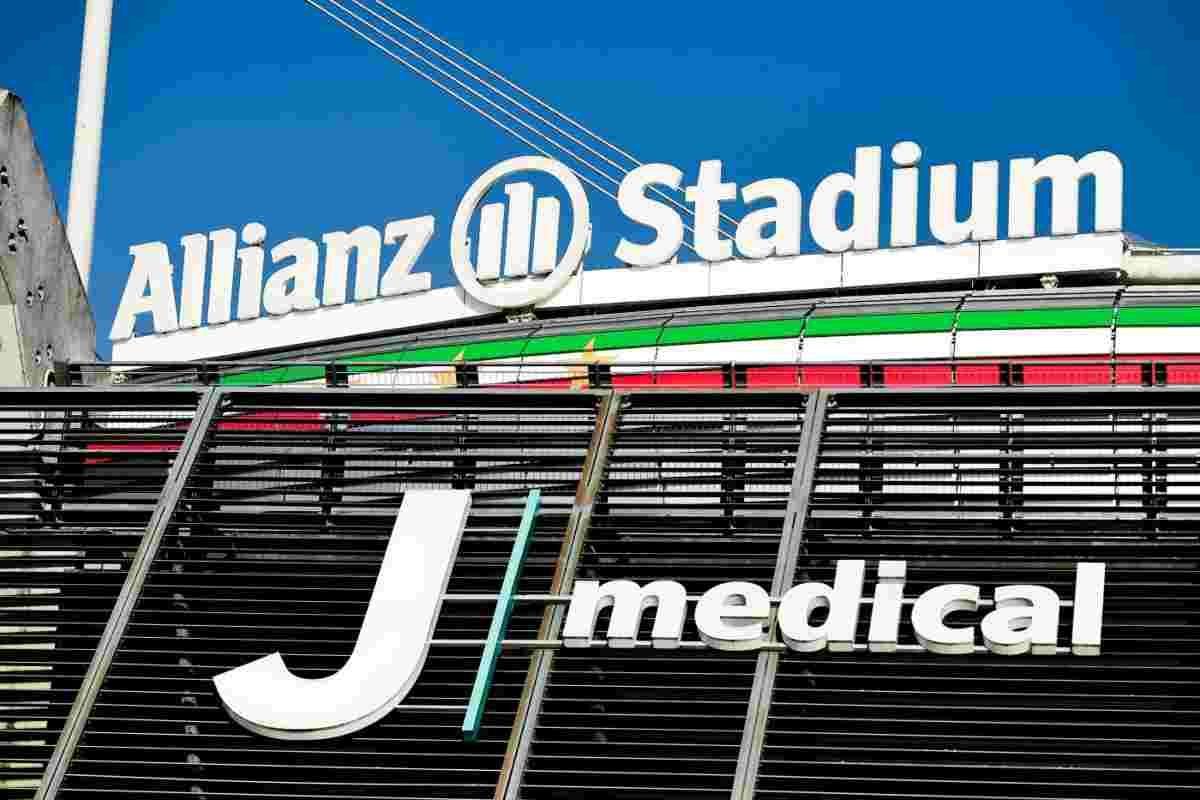 L'Allianz Stadium, casa della Juventus