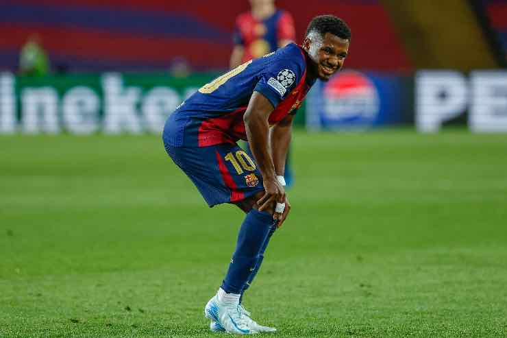 Calciomercato Milan, scambio Ansu Fati-Leao