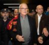 Claudio Ranieri appena sbarcato a Roma