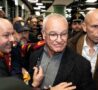 Claudio Ranieri a Fiumicino