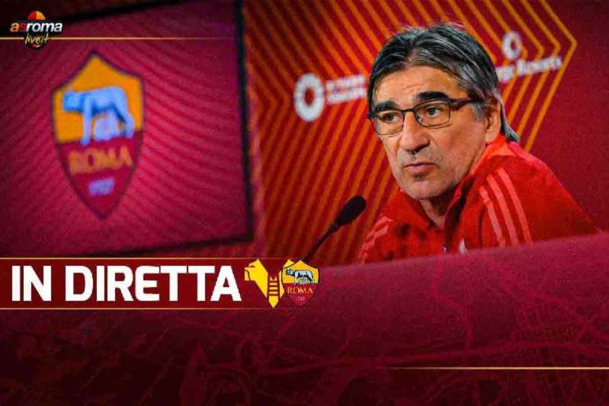 Ivan Juric in conferenza stampa