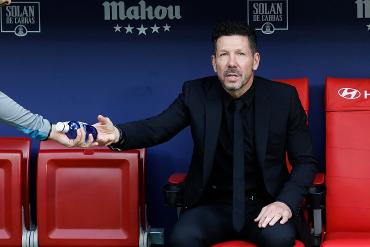 Diego Simeone in panchina