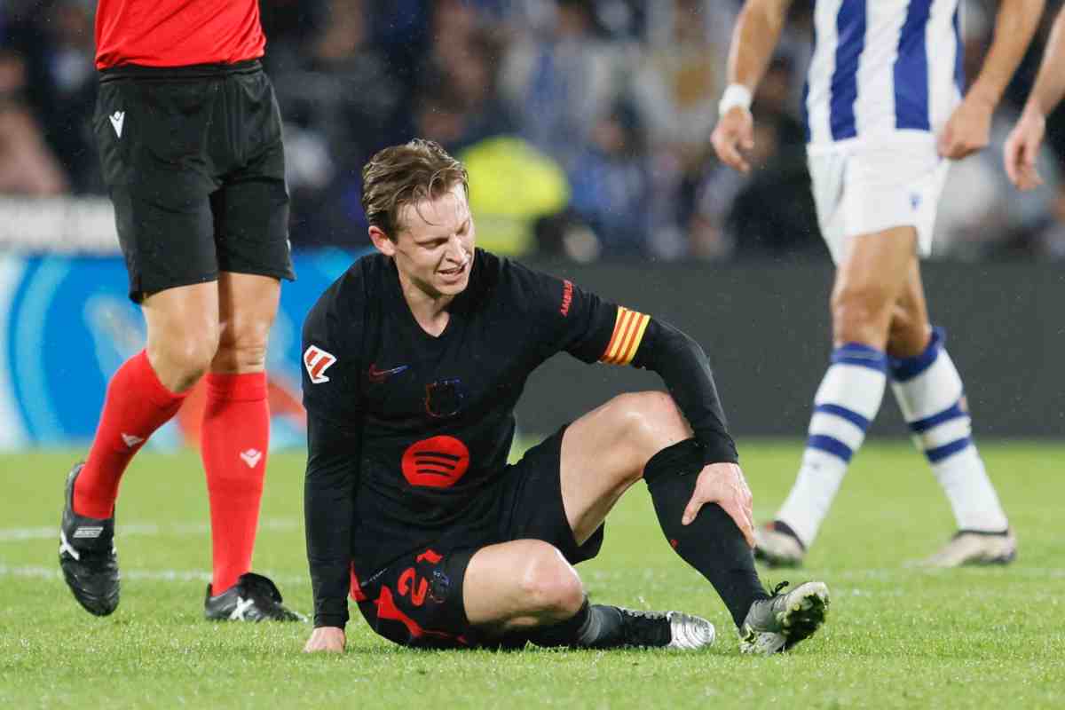 Frenkie De Jong con la maglia del Barcellona