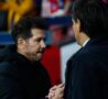 Inzaghi e Simeone nello scontro in Champions dello scorso anno