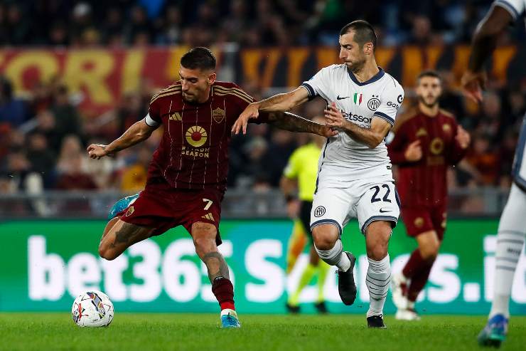 Lorenzo Pellegrini in azione