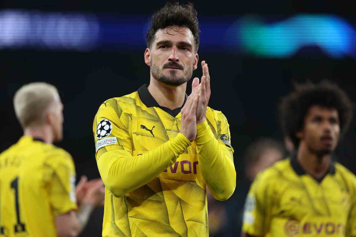 Mats Hummels con la maglia del Borussia Dortmund