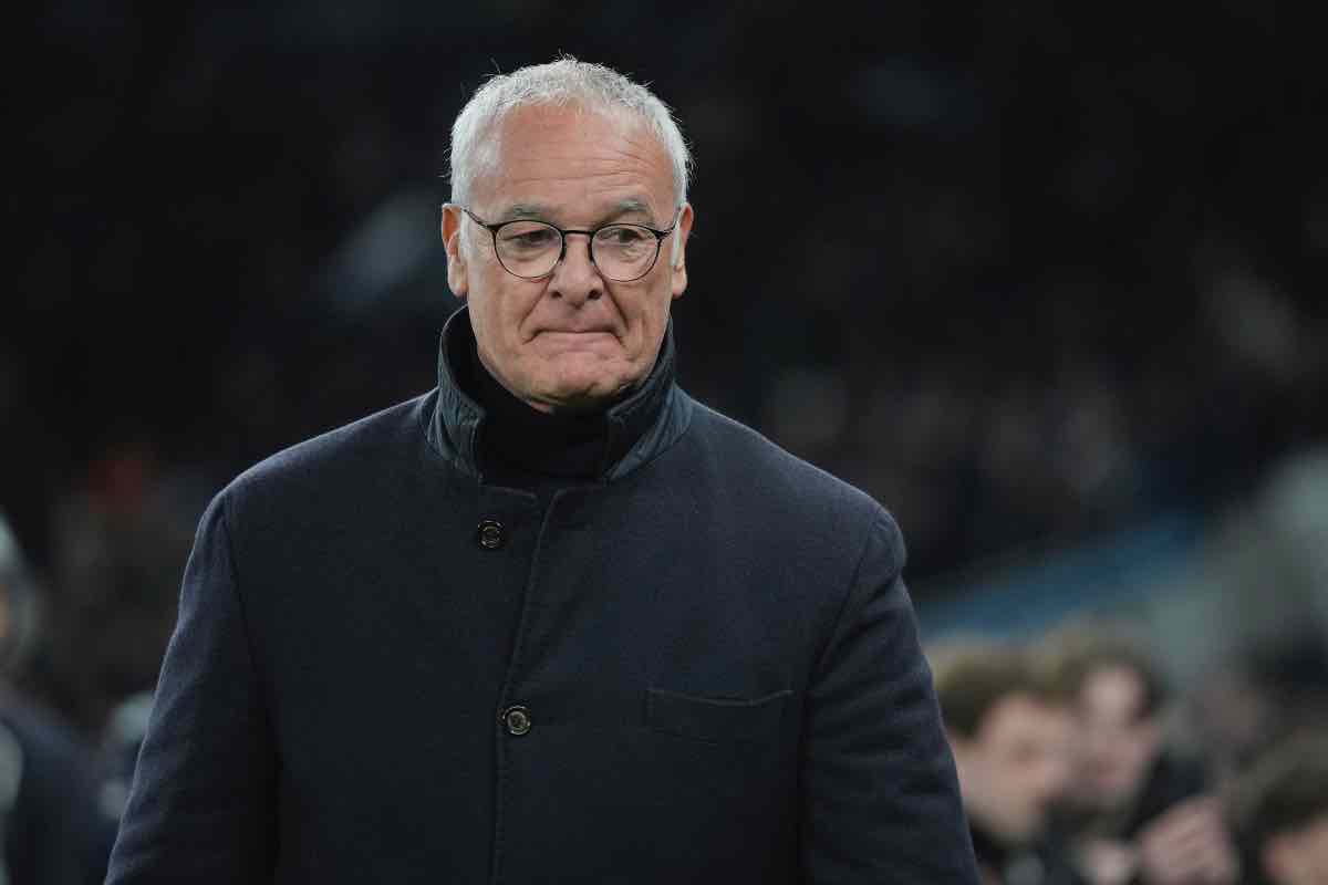 Roma, il gesto di Ranieri fa il giro del web