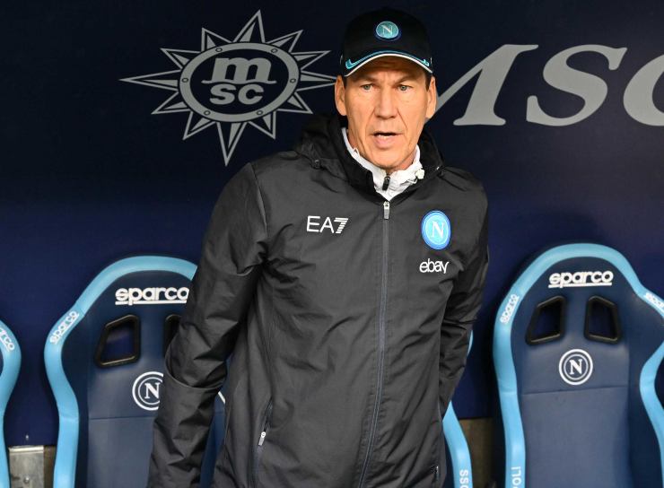 Rudi Garcia nel suo periodo a Napoli