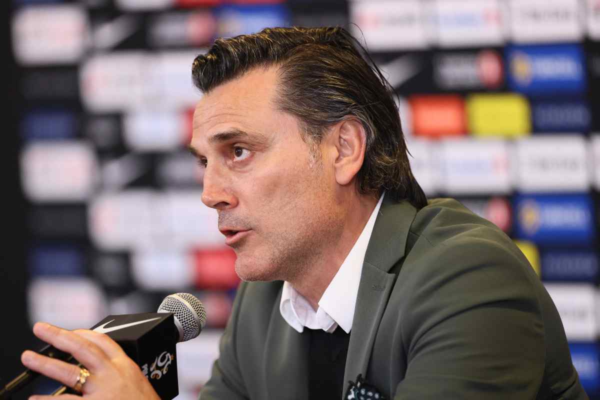 Vincenzo Montella in conferenza stampa