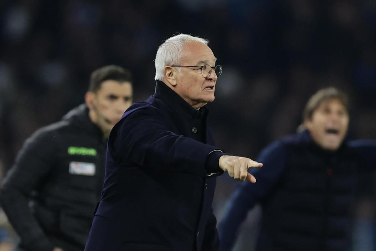 Claudio Ranieri al 'Maradona'