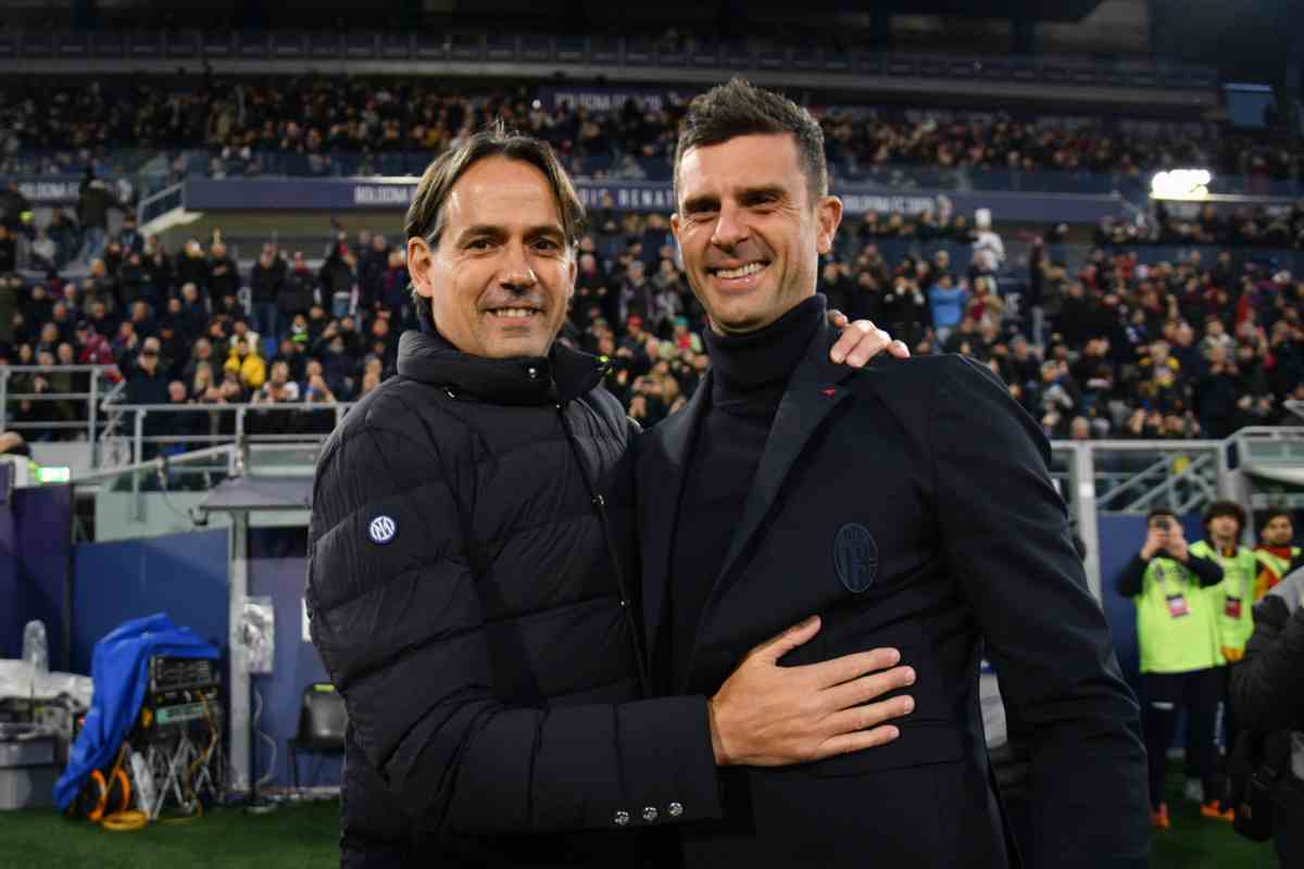 Simone Inzaghi e Thiago Motta