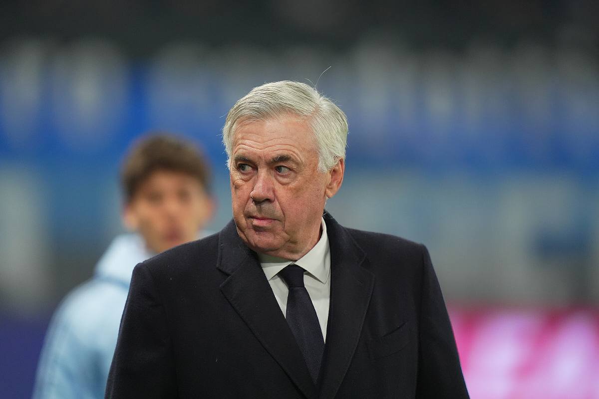 Ancelotti in campo 